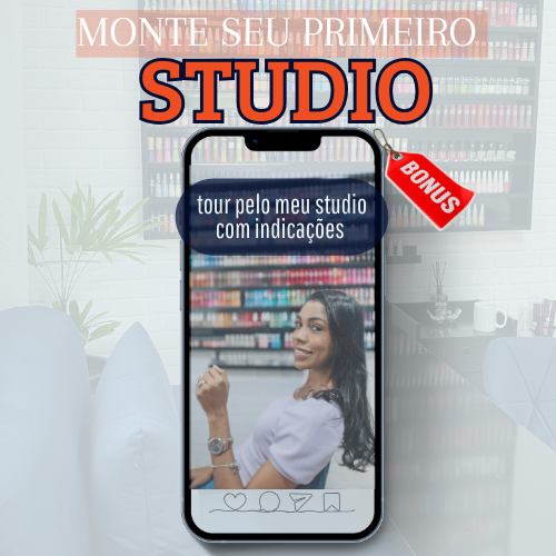Bônus: monte seu primeiro estúdio